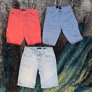 Ralph Lauren salmon , Jordan Craig blue, Scotch & Soda Light Blue Denim Shorts